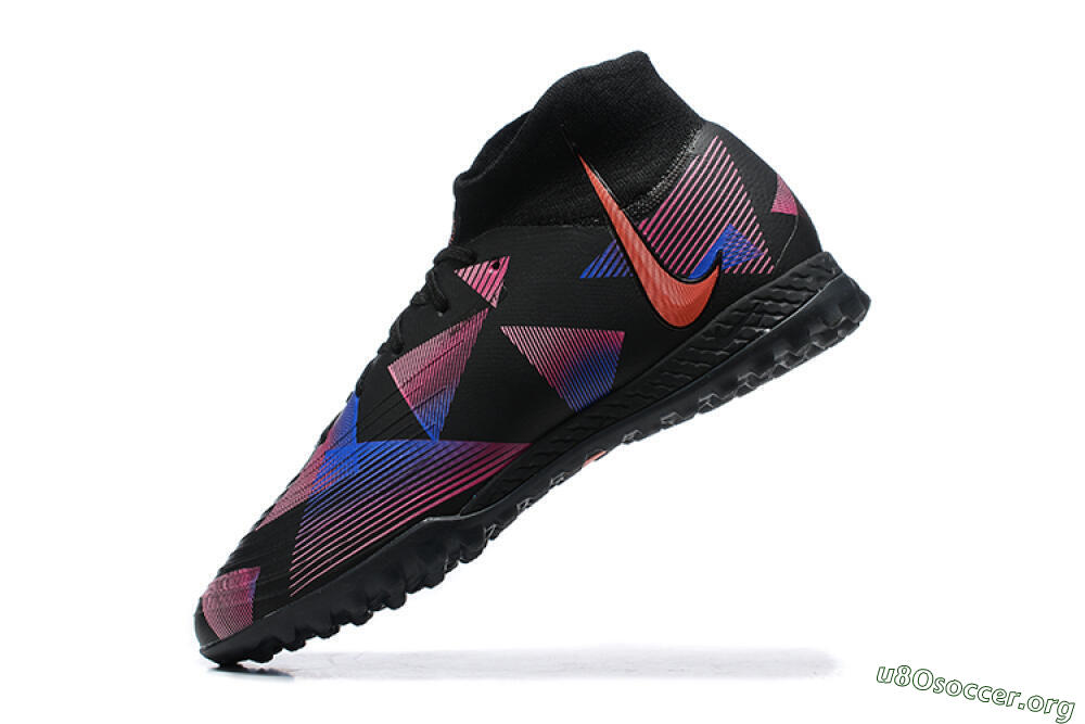 Nike Phantom Luna Elite TF Football Shoes - Black/Blue/Red/Pink 8