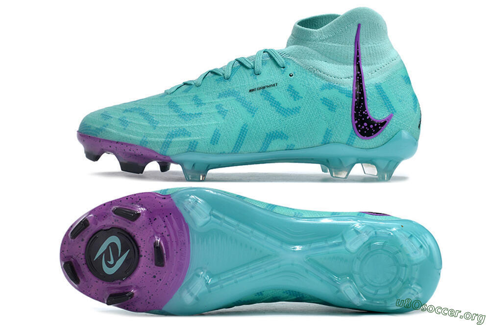 Nike Phantom Luna Elite NU FG Football Boots - Jade/Purple/Black 1