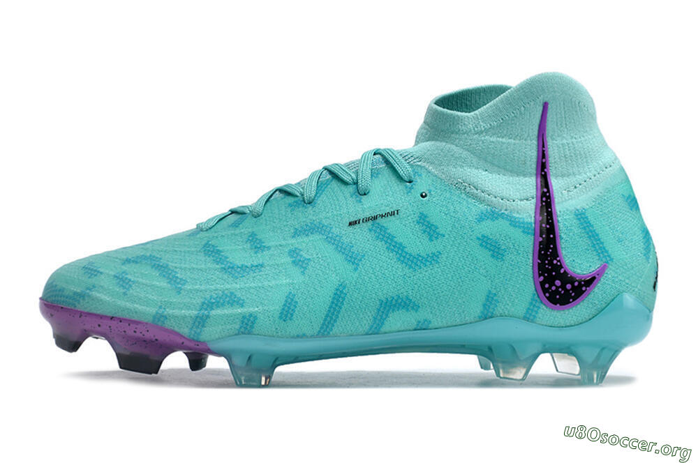 Nike Phantom Luna Elite NU FG Football Boots - Jade/Purple/Black 3