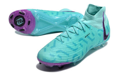 Nike Phantom Luna Elite NU FG Football Boots - Jade/Purple/Black