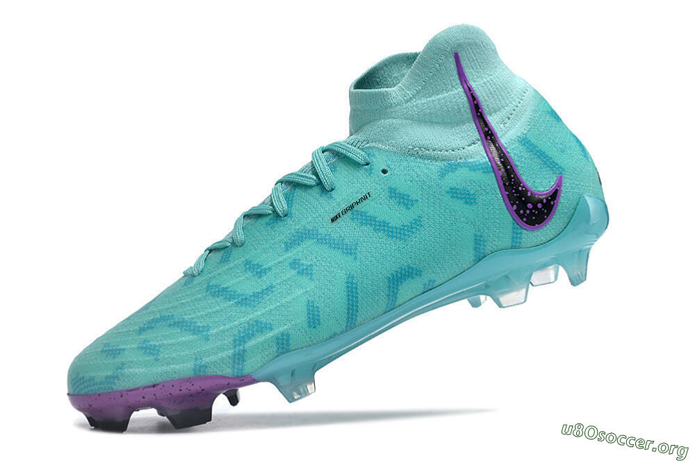 Nike Phantom Luna Elite NU FG Football Boots - Jade/Purple/Black 5