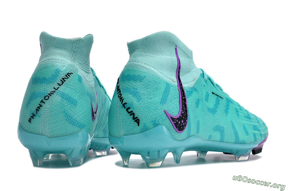 Nike Phantom Luna Elite NU FG Football Boots - Jade/Purple/Black 6