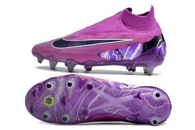 Nike Phantom GX Thunder Elite DF Link SG Football Boots - Purple/White/Black