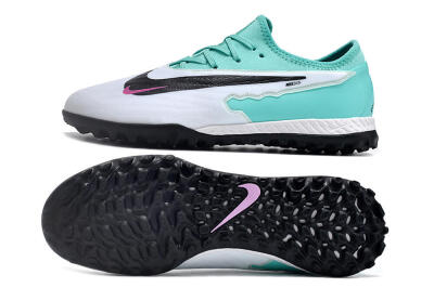 Nike React Phantom GX Pro TF Football Shoes - White/Black/Jade