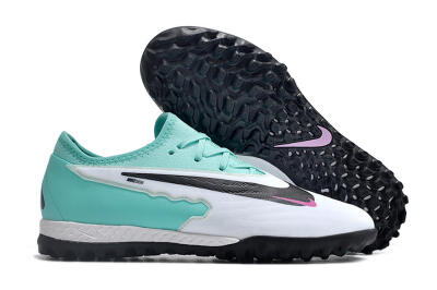 Nike React Phantom GX Pro TF Football Shoes - White/Black/Jade