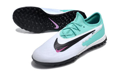 Nike React Phantom GX Pro TF Football Shoes - White/Black/Jade