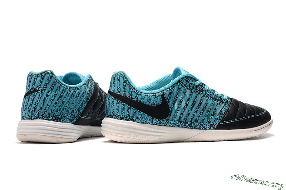 Nike Lunar Gato 2 IC Football Shoes - Black/Jade/White 5