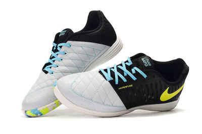 Nike Lunar Gato 2 IC Football Shoes - Black/Blue/Yellow