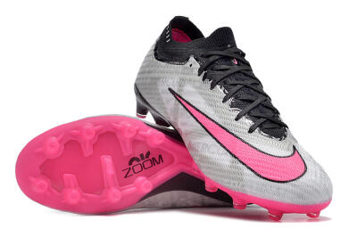 Nike Air Zoom Mercurial Superfly 9 Elite FG Football Boots - Silver/Pink/Black