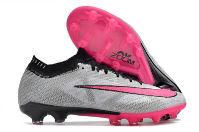 Nike Air Zoom Mercurial Superfly 9 Elite FG Football Boots - Silver/Pink/Black