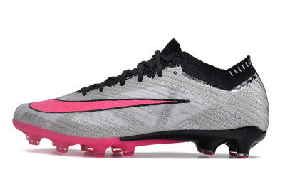 Nike Air Zoom Mercurial Superfly 9 Elite FG Football Boots - Silver/Pink/Black