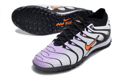 Nike Air Zoom Mercurial Vapor 14 Elite TF Football Shoes - Purple/Black/Orange