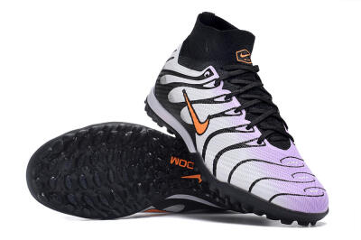Nike Air Zoom Mercurial Superfly 9 Elite TF Football Shoes - Purple/Black/Orange