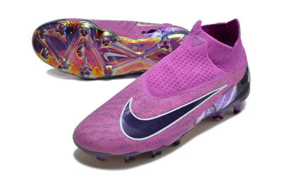 Nike Phantom GX DF Elite FG Football Boots - Purple/Black/White/Gold