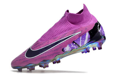 Nike Phantom GX DF Elite FG Football Boots - Purple/Black/White/Gold