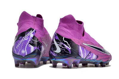 Nike Phantom GX DF Elite FG Football Boots - Purple/Black/White/Gold