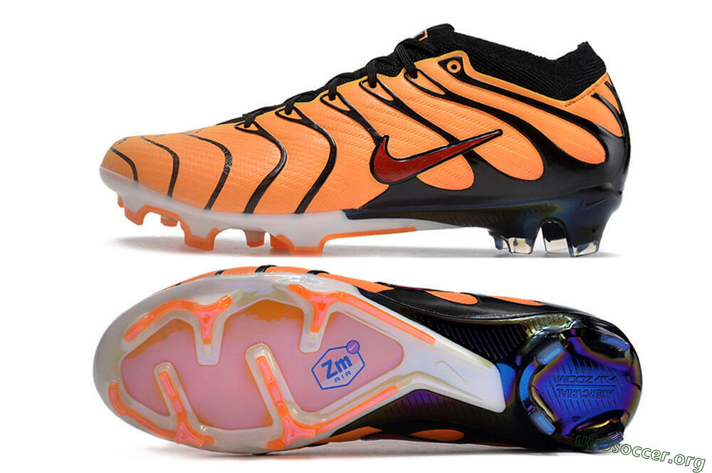 Nike Air Zoom Mercurial Vapor 15 Elite FG Football Boots - Orange/Black/Red 1