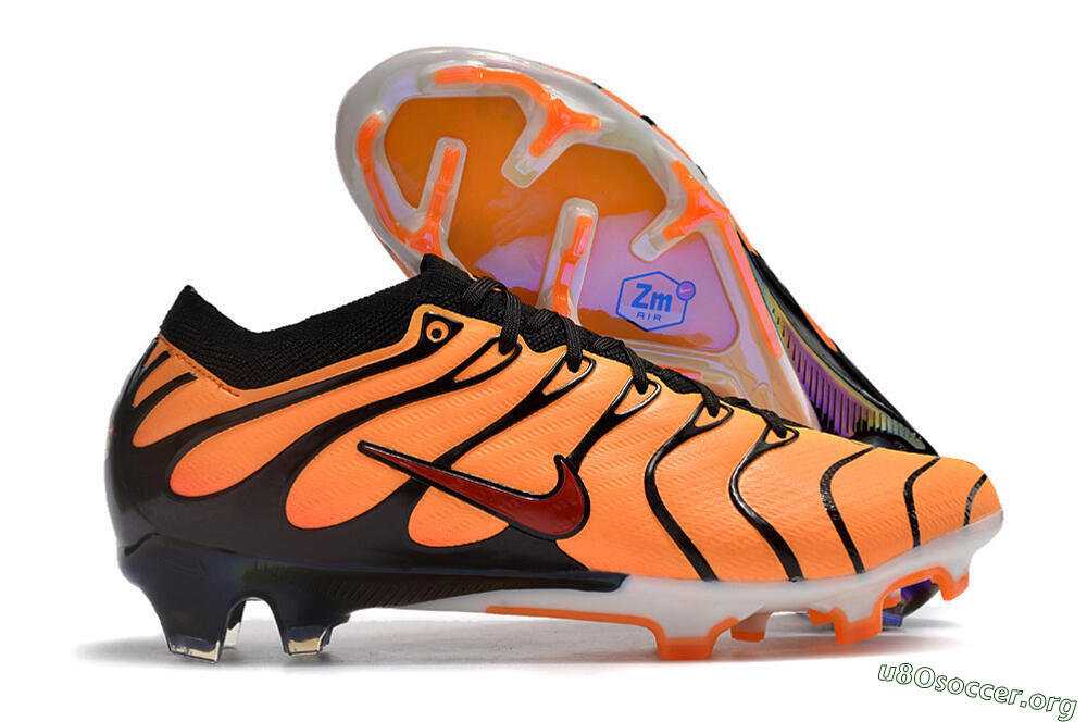 Nike Air Zoom Mercurial Vapor 15 Elite FG Football Boots - Orange/Black/Red 2
