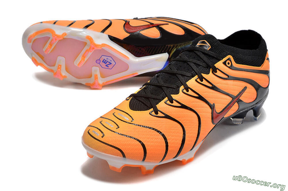 Nike Air Zoom Mercurial Vapor 15 Elite FG Football Boots - Orange/Black/Red 0