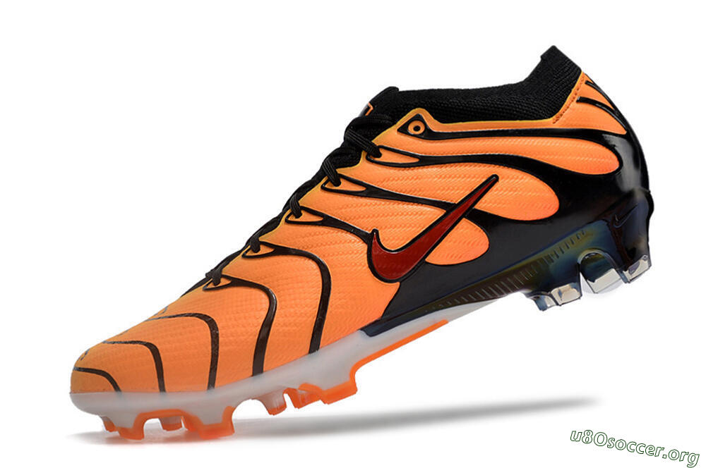 Nike Air Zoom Mercurial Vapor 15 Elite FG Football Boots - Orange/Black/Red 5