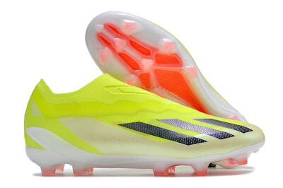 Adidas X Crazyfast+ FG Football Boots - Yellow/Black/Pink