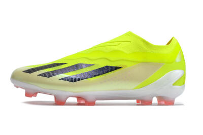 Adidas X Crazyfast+ FG Football Boots - Yellow/Black/Pink