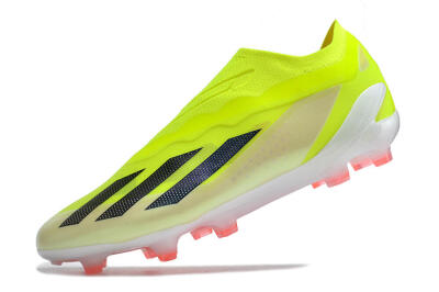Adidas X Crazyfast+ FG Football Boots - Yellow/Black/Pink