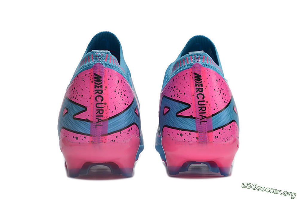 Nike Air Zoom Mercurial Vapor 15 Elite FG Football Boots - Blue/Pink/Black 5