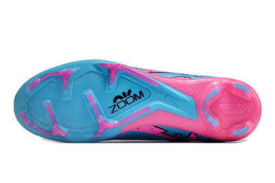 Nike Air Zoom Mercurial Vapor 15 Elite FG Football Boots - Blue/Pink/Black
