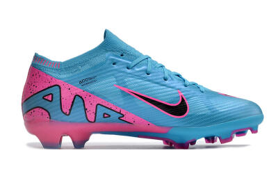 Nike Air Zoom Mercurial Vapor 15 Elite FG Football Boots - Blue/Pink/Black
