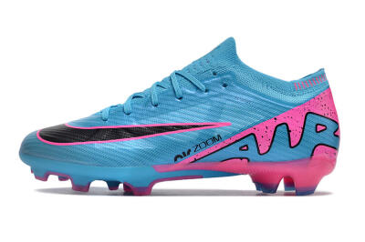Nike Air Zoom Mercurial Vapor 15 Elite FG Football Boots - Blue/Pink/Black
