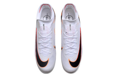 Nike Air Zoom Mercurial Superfly 9 Elite FG Football Boots - White/Orange/Black