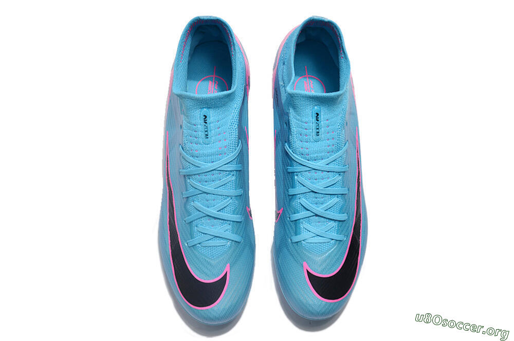 Nike Air Zoom Mercurial Superfly 9 Elite FG Football Boots - Blue/Pink/Black 4