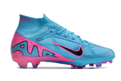 Nike Air Zoom Mercurial Superfly 9 Elite FG Football Boots - Blue/Pink/Black