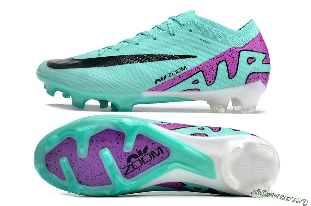 Nike Air Zoom Mercurial Vapor 14 Elite FG Football Boots - Blue/Purple/Black 1