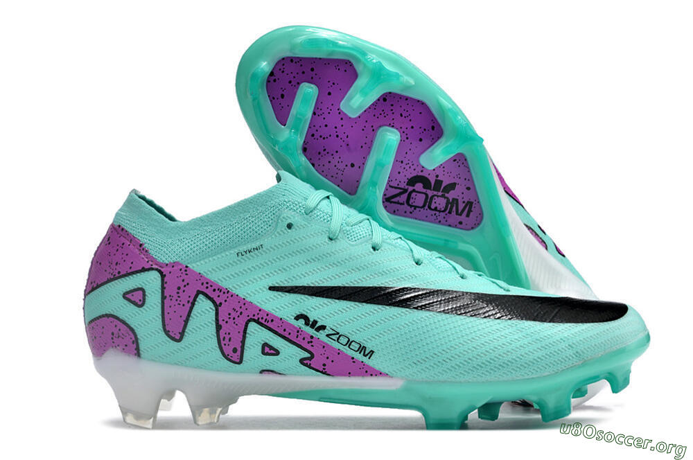 Nike Air Zoom Mercurial Vapor 14 Elite FG Football Boots - Blue/Purple/Black 2
