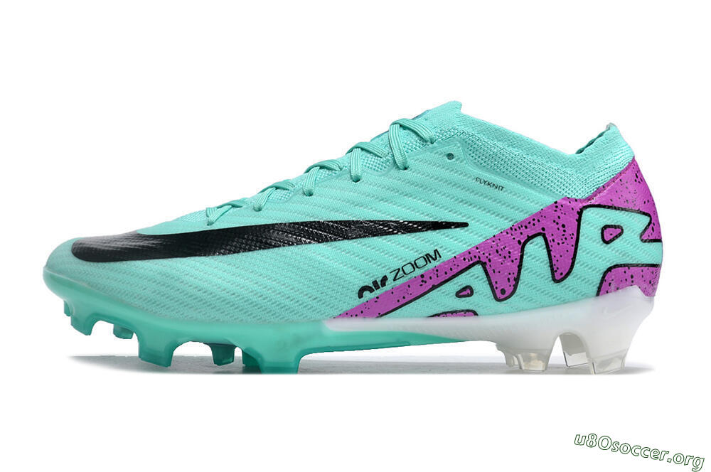 Nike Air Zoom Mercurial Vapor 14 Elite FG Football Boots - Blue/Purple/Black 3