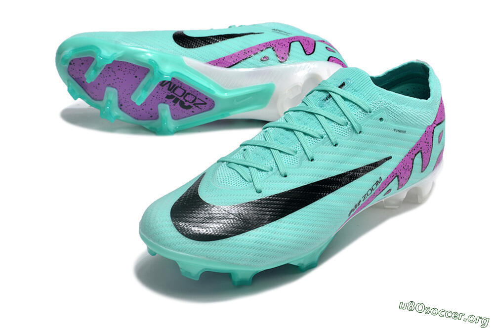 Nike Air Zoom Mercurial Vapor 14 Elite FG Football Boots - Blue/Purple/Black 0