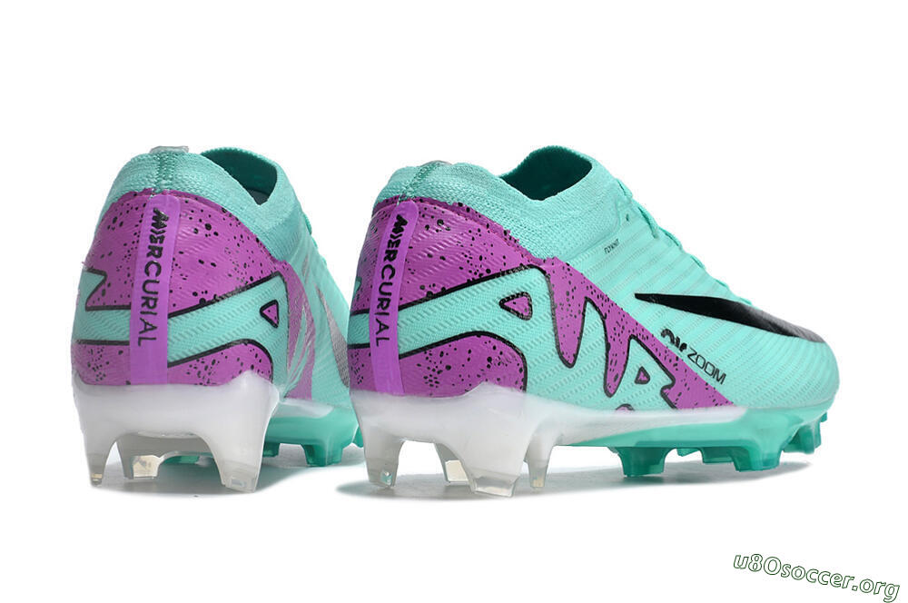 Nike Air Zoom Mercurial Vapor 14 Elite FG Football Boots - Blue/Purple/Black 6