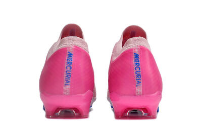 Nike Air Zoom Mercurial Vapor 15 Elite FG Football Boots - Beige/Pink/Blue