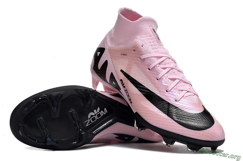 Nike Air Zoom Mercurial Superfly 9 Elite FG Football Boots - Pink/Black 0