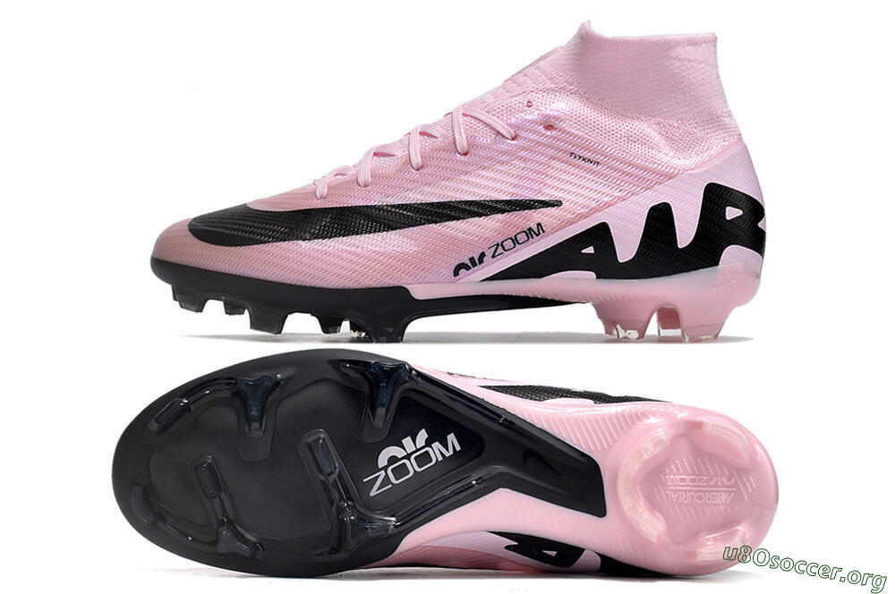 Nike Air Zoom Mercurial Superfly 9 Elite FG Football Boots - Pink/Black 1