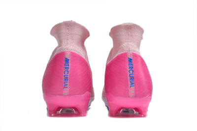 Nike Air Zoom Mercurial Superfly 9 Elite FG Football Boots - Pink/Blue/White