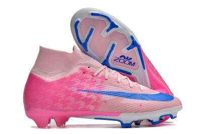 Nike Air Zoom Mercurial Superfly 9 Elite FG Football Boots - Pink/Blue/White