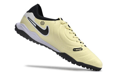 Nike Tiempo Legend X Pro TF Football Shoes - Beige/Black/White