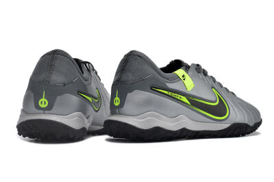 Nike Tiempo Legend X Pro TF Football Shoes - Silver/Black/Yellow