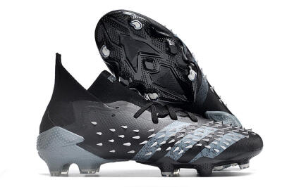 Adidas Predator Freak.1 FG Football Boots - Black/White/Grey