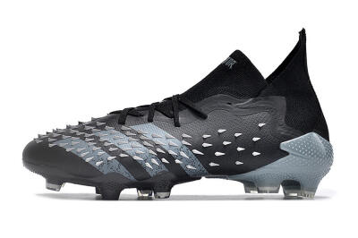 Adidas Predator Freak.1 FG Football Boots - Black/White/Grey