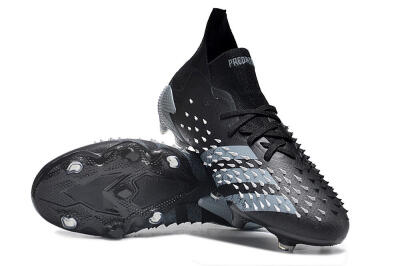 Adidas Predator Freak.1 FG Football Boots - Black/White/Grey