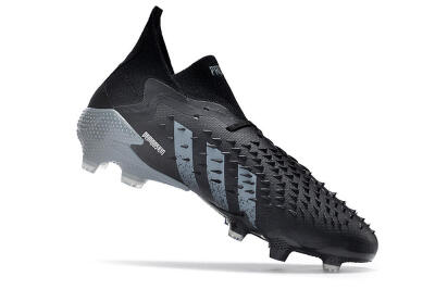 Adidas Predator Freak.1 FG Football Boots - Black/White/Grey
